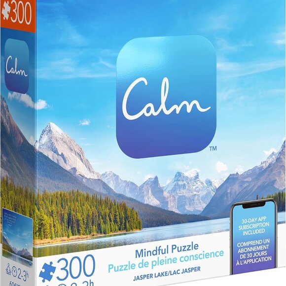 300 Piece Calm Jigsaw Puzzle for Relaxation, Stress Relief, and Mood Elevation, - Picture 9 of 9